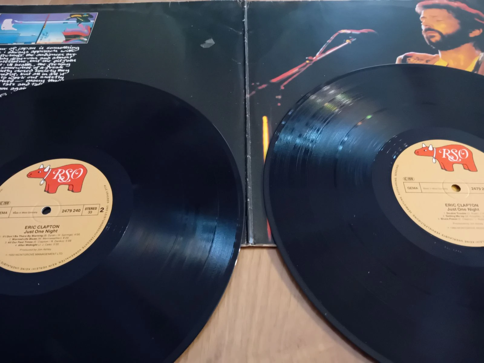 Doble álbum de 33 rpm de Eric Clapton solo una noche 1980 – photo 4